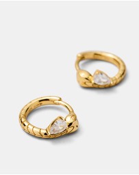 MIMCO - Shadow Huggie Earrings