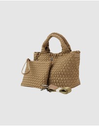 Chuchka - Woven Neoprene Mini Tote - Nude