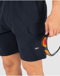 UNIT Workwear - UNIT Flexlite Mens Lightweight Cargo Shorts