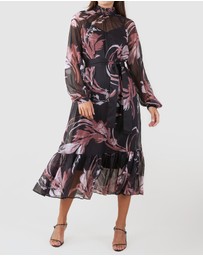 Amelius - Botanica Chiffon Dress