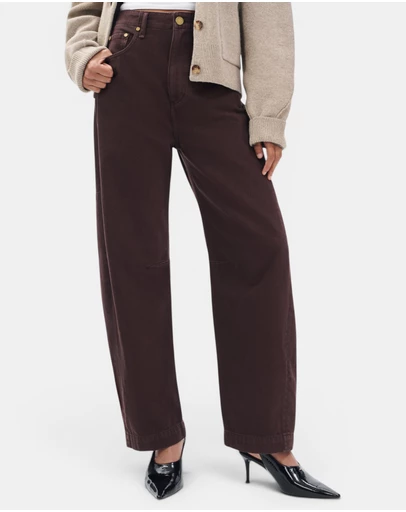 rag & bone - Mercer Leather Slingback Heels