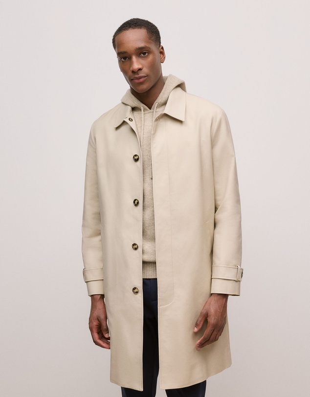 Trenery - Mac Coat in Biscuit