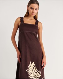 Jag - Roam Linen Maxi Dress