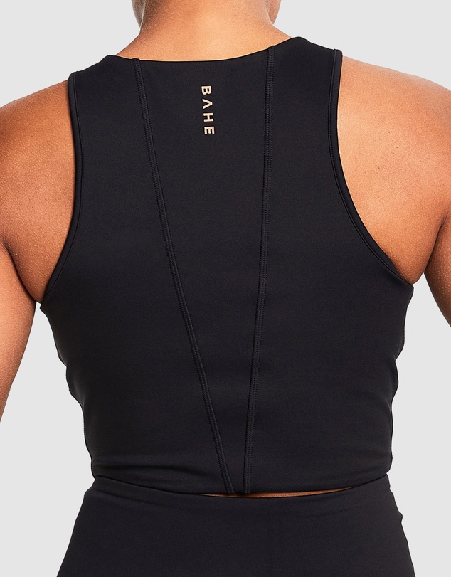 BAHE - Reforma High Neck Longline Crop