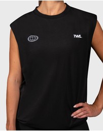 TWL - Oversized Haloflex Muscle Tank Hybrid Division