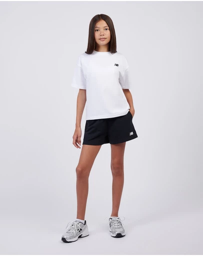 New Balance - French Terry Small Logo Tee & Short Set