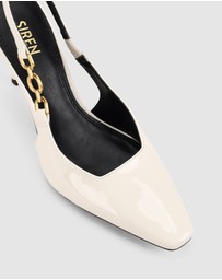 Siren - Venus Slingback Stiletto Heels