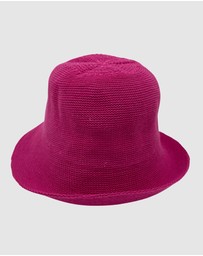 Jacaru - Jacaru 1507 Knitted Bucket Hat - Small Brim