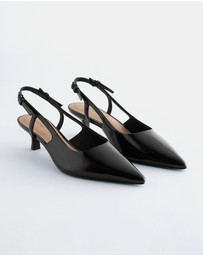 & Other Stories - Patent Leather Slingback Pumps