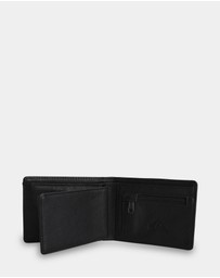 Quiksilver - Mens Gut Fiver Leather Wallet