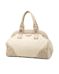 Pre-Loved by Azura Reborn - Pre-Loved Canvas Canapa Mistolino Frame Satchel