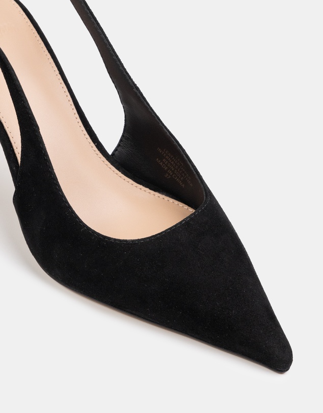 Wittner - Leia Suede Leather Slingbacks