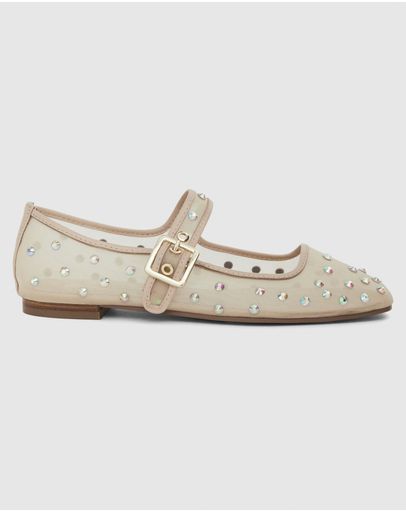 NUDE MESH DIAMANTE