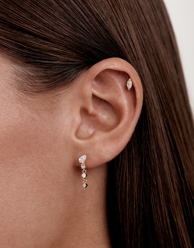 By Charlotte - Guided by the Stars Drop Earrings