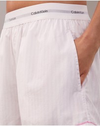 Calvin Klein - Cotton Poplin V Day Poplin Shorts