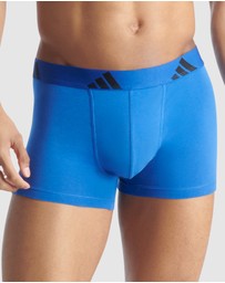 adidas Sportswear - 3 Pack Active Flex Cotton Trunk Underwear