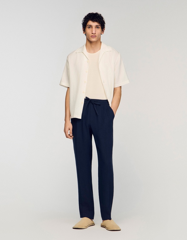 Sandro - Alpha Linen Pants