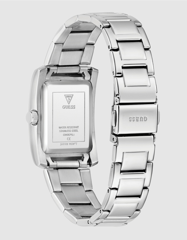 GUESS - Guess Ladies Silver Tone 27mm Analogue Watch