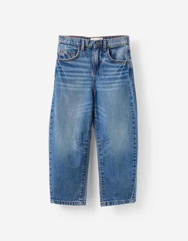 Cotton On Kids - Unisex Barrel Leg Denim Jean