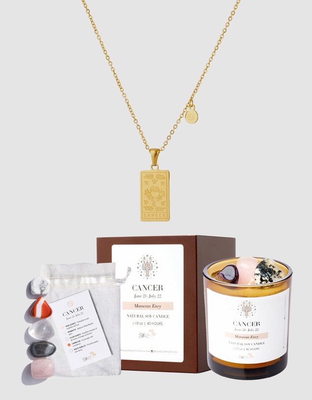 Silk Oil of Morocco - Celestial Zodiac Gift Collection - Cancer