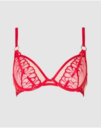 Ann Summers - Flames Of Passion Non-Padded Plunge Bra