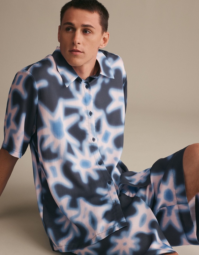 Resting - Lightweave Bamboo Morgan Short Sleeve Shirt