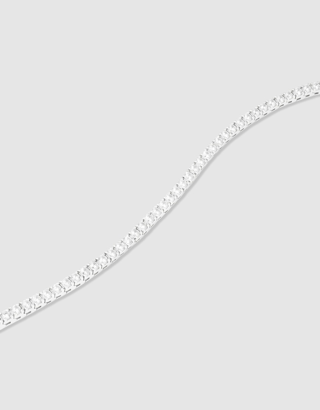 Wanderlust + Co - Pave 925 Sterling Silver Tennis Bracelet