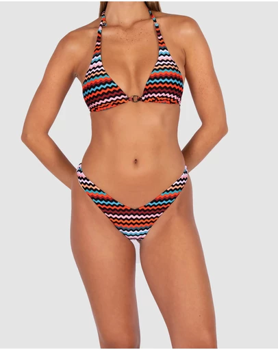 Baku Swimwear - La Mer V-Waist Brazilian Bikini Bottom