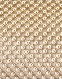 Olga Berg - Mimi Ball Mesh Frame Bag