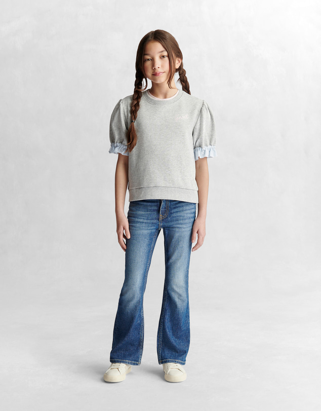 Gant - Frill SS Crew Sweatshirt