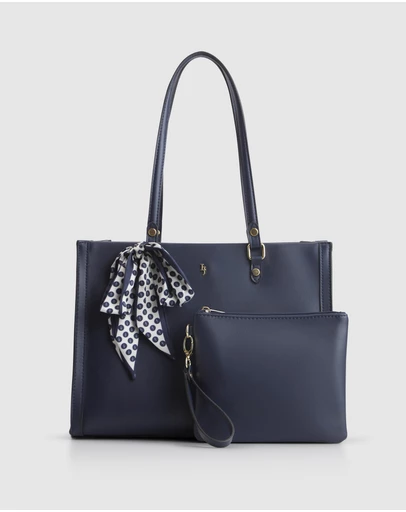 Laura Jones - Scarf Work Tote Bag