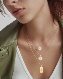 Ania Haie - Gold Heart Pave Charm