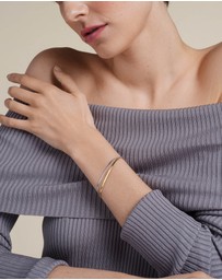 Rosefield - Snake Duotone Ring, Necklace and Bracelet Set