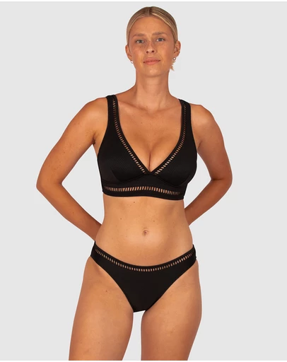 Baku Swimwear - Rococco D/DD Cup Longlline Bikini Bra Top