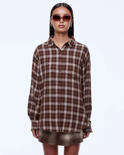 ENA PELLY - RTM x Whiskey Creek Flannel Shirt