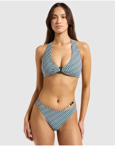 JETS - Onda Halter Tie Bikini Top