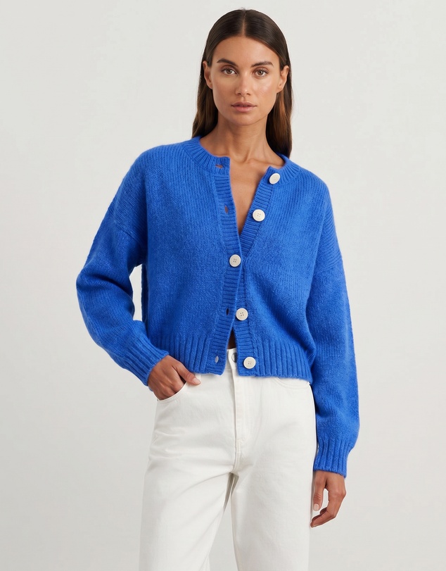Jag - Lily Fluffy Knit Cardigan