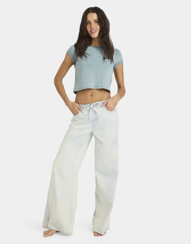 Billabong - Womens Jade Saltwashed Linen Pants