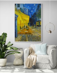 Inka Arthouse - Cafe Terrace by Van Gogh Art Print