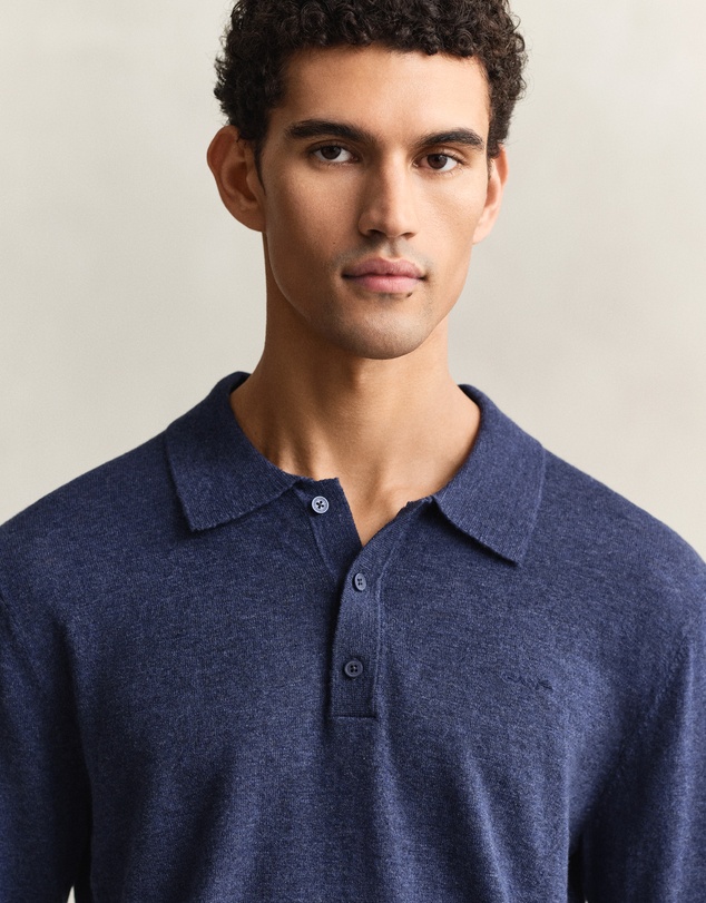 Gant - Slub Cotton Linen Polo