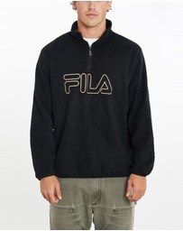 Vintage by The Real Deal - Pre Loved - Vintage 90s FILA Quarter Zip Fleece Sweatshirt