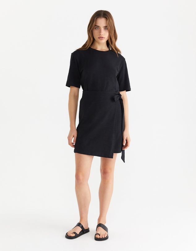 Jag - Lois Cotton Tied Dress