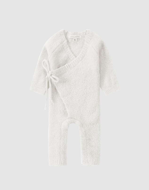 Susukoshi - Boucle Baby Kimono Overall Suit