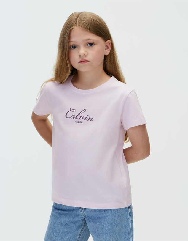 Calvin Klein Jeans - Girls Script Logo T-Shirt