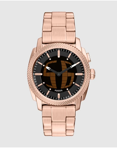 Fossil - Machine Rose Gold Analogue-Digital Watch