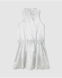 DKNY - Logo Badge Mini Dress - Kids-Teens