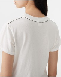 Bassike - Raw Edge Baby T-Shirt