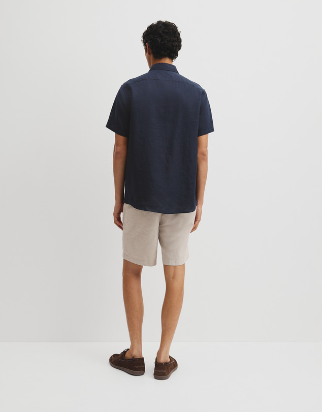 Country Road - Regular Fit Short Sleeve Linen Shirt
