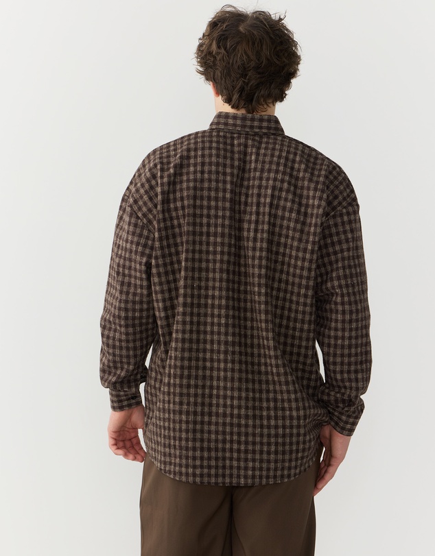 Justin Cassin - Hepburn Plaid Loose Shirt