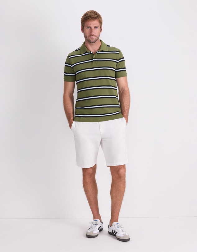 Sportscraft - Sc Bold Stripe Pique Polo